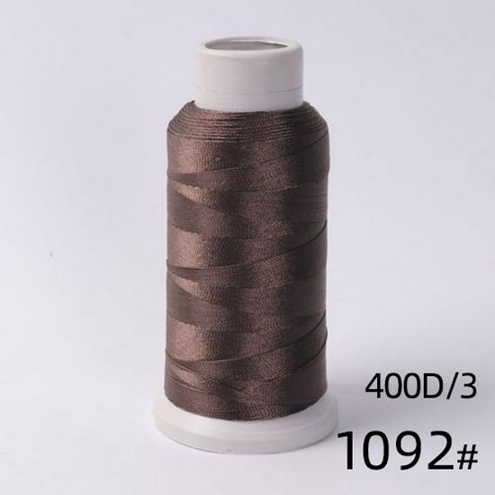 400D 3-Ply High-Strength Nylon Polyester Sewing Thread for Luggage, Sofa, and Tent