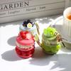 1 Stück Simulations-Macaron-Kuchen Kreativer Spaß Lebensmittel Schlüsselanhänger Obst Dessert Anhänger Einfache Mädchen Taschendekoration Geschenk
