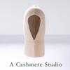 Cashmere Blended One-piece French Hat Thickened Warm Knitted Men's and Women's Autumn and Winter Scarf Knitted Wool Hat