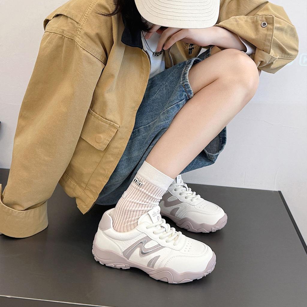 Spring new thick-soled German training shoes women's versatile casual shoes soft-soled long-standing sports running shoes