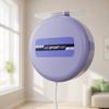 8pcs Height Adjustable Badminton Rebound Trainer Snap Button Badminton Training Aid  Home Practice