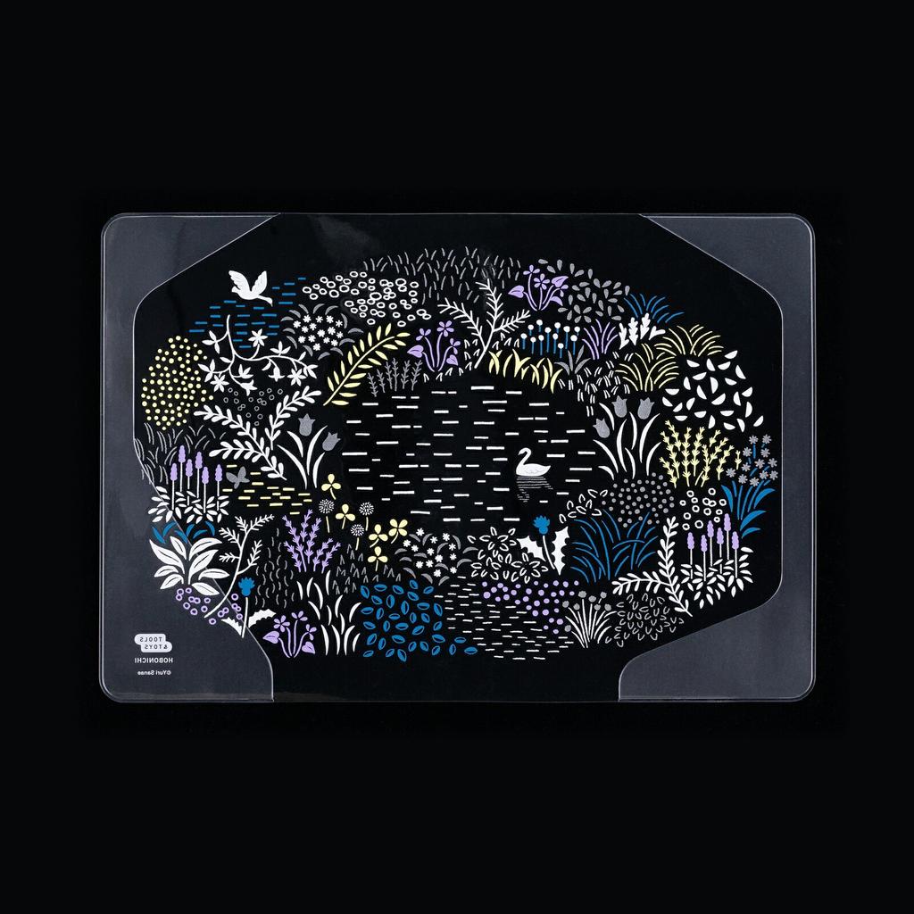 Hobonichi Techo Protective Cover Cousin A5 Size Notebook Dedicated Cover-On-Cover Sanae Yuri Mori no Mizuumi