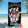 Customizable personalized beach towels Animaniacs themed designs.Suitable for the beach, yoga, sports;ideal as beach accessories