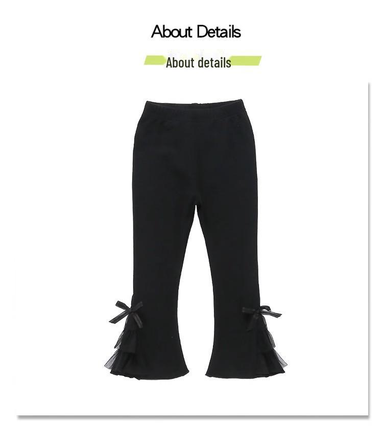 Legginsy dzwony dla dziewczynek: Wiosna i Jesień Styl Koreański dla Niemowląt i Dzieci