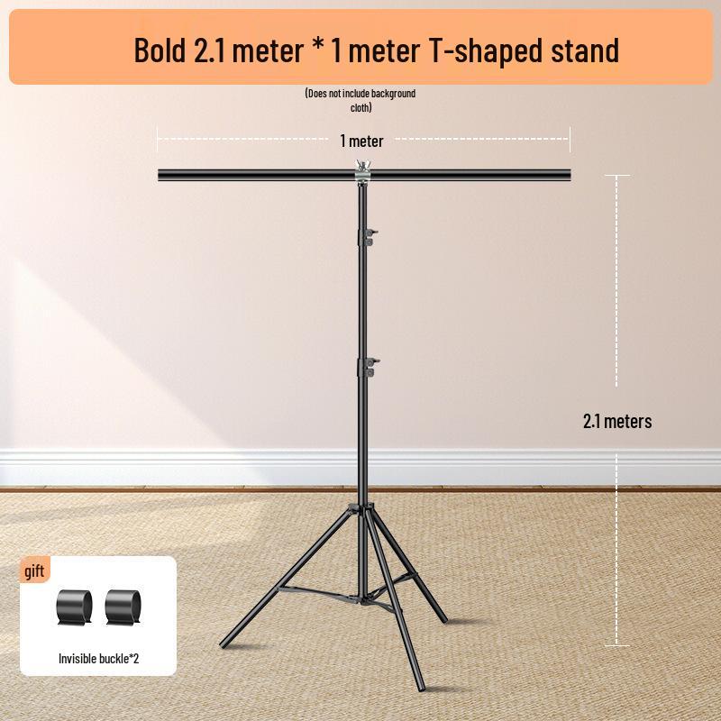 Adjustable Crossbar & Upright Photography Backdrop Stand
