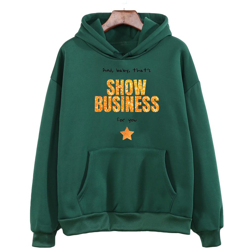 Taylor Inspired Life of A Showgirl Show Business Hoodies UNISEX Clothes Cotton Perfect Women Hoody Casual Long Sleeve Pullovers