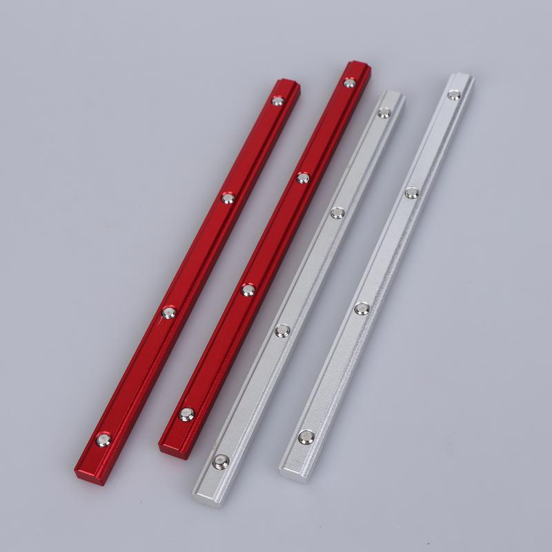 2Pcs Universal Rail Connector Kit For Woodworking Tracks & Miter Slots - Perfect For Router Tables And Table Saw Household Tool