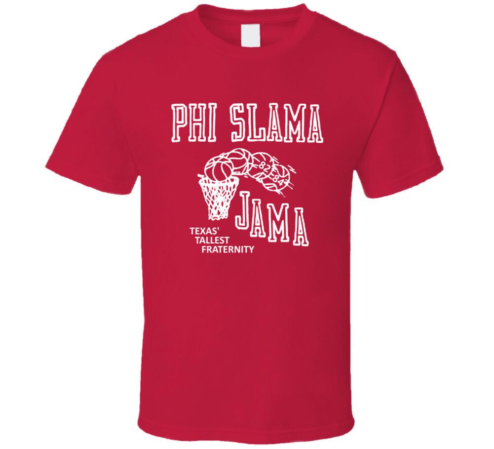 Phi Slama Jama Houston Cougars 1980s College Basketball T Shirt XXXL