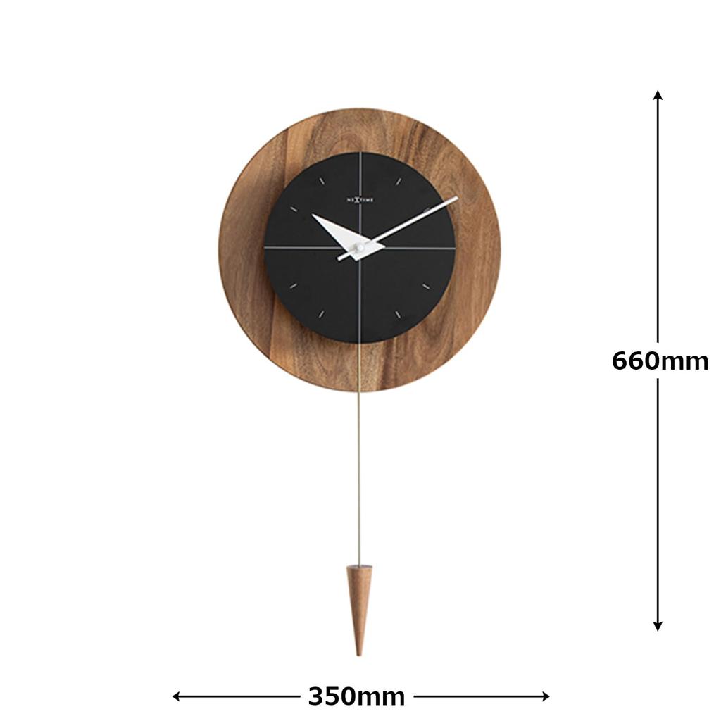 El Commune Wall Clock Nel Pendulum NXT-J039