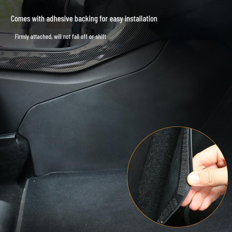 Tesla Model 3 Console Anti-Kick Pads for Driver/Passenger Sides - Interior Protection Mats. Model 3 Anti-kick Side Console
