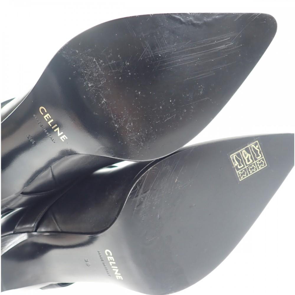 CELINE  351363314C.38NO 36 boots black Calfskin Women