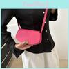 Stylish Streetwear Crossbody Bag With Phone Pocket And Solid Structure