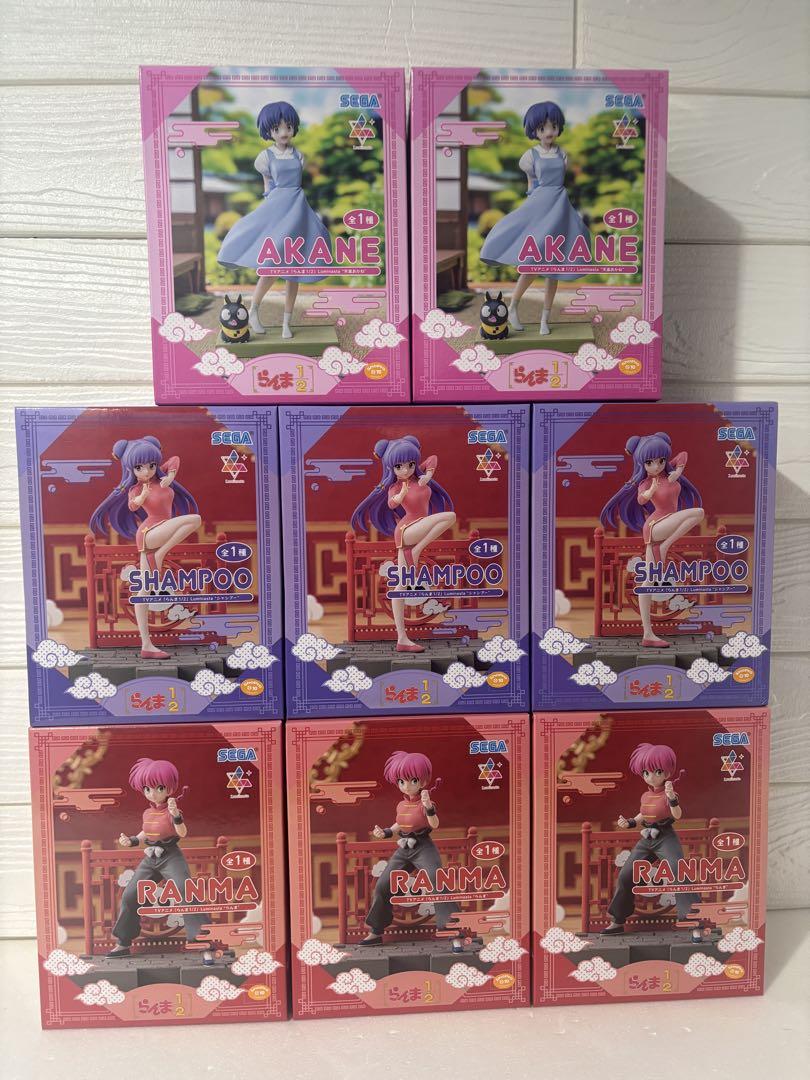 

[USED] Prize Figure Ranma 1/2 Ranma Shampoo 8 pieces