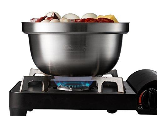 Coleman Compact Smoker with Wood Chips, Silver, Approx. 23.5mm Diameter x 20.5mm