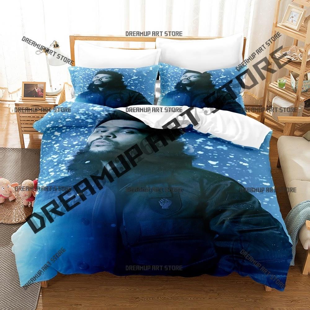 Fashion XO Hurry Up Tomorrow The Weeknd Bedding Set Single Twin Full Queen King Size Bed Set Kids Bedroom Duvetcover Set