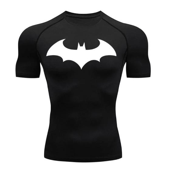 2023 Men's Quick-Dry Sport T-Shirt: Breathable, Sweat-Wicking, Elastic, Tight-Fit for Running & Gym