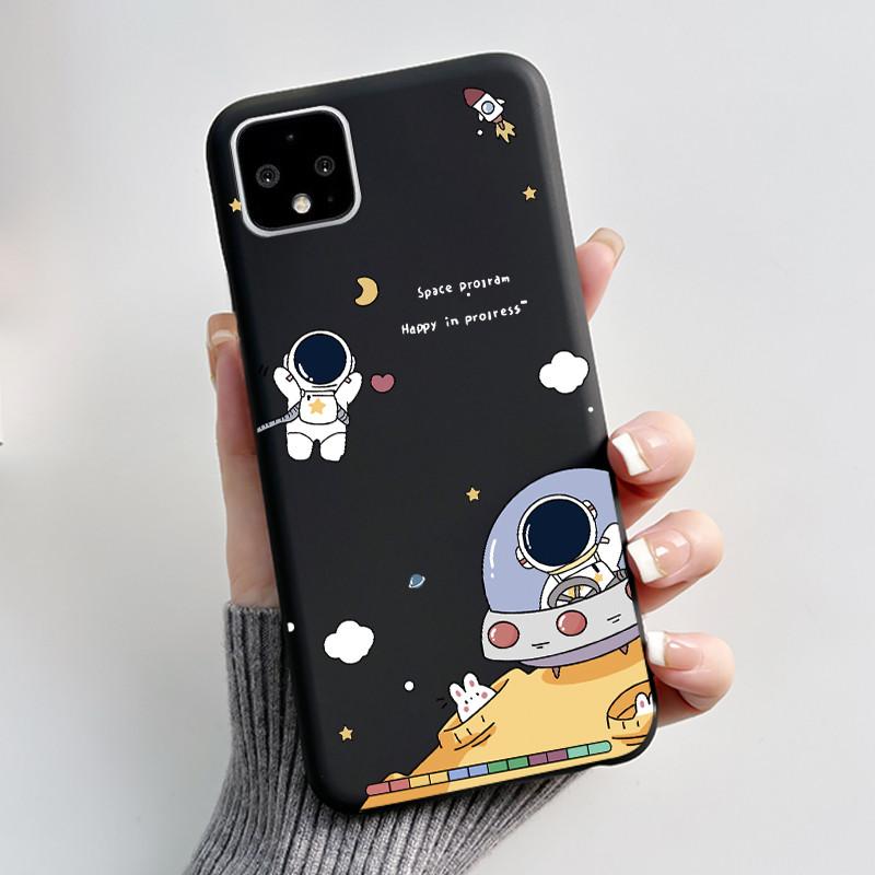 Cute Case For Google Pixel 4/Pixel 4XL Fundas Shell For Pixel 4A 5G 4G/Pixel 5 XL Protective Cover Soft Silicone Cartoon Casing
