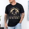 Retro I Found Jesus Still Looking Bigfoot T-Shirt