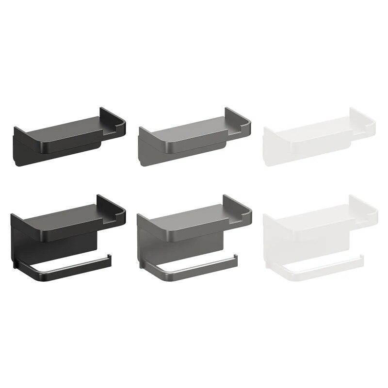 Toilet Plastic Paper Holder Storage Rack Kitchen Towel Placement Of Seasoning Bottles Bathroom Wall Roll Of Paper Phone Storage