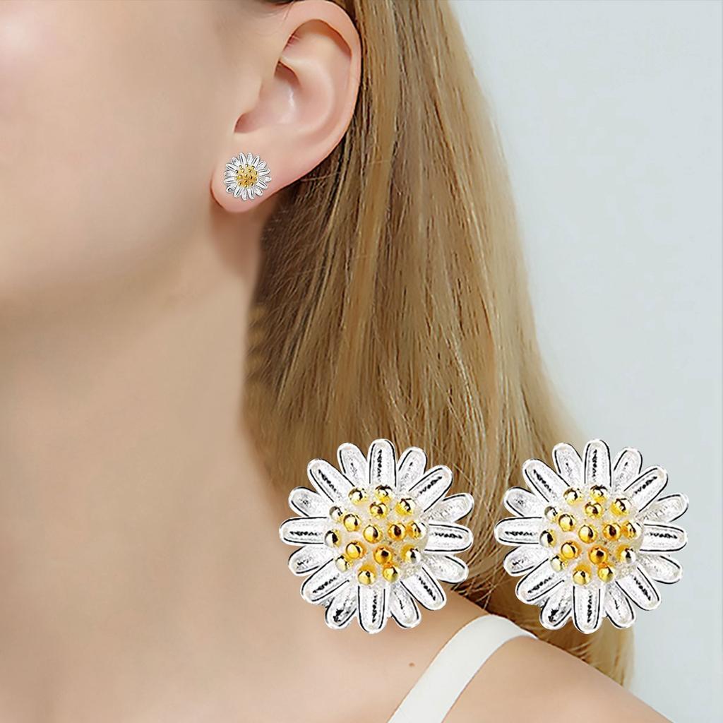 Ladies' Fashion Personalized Flower Earrings 1 Pair