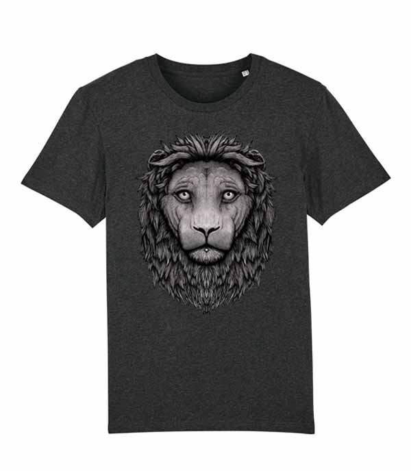 Unisexs TShirt Lion By Konton Zen Nature Gift Wildlife Big Cat Beast