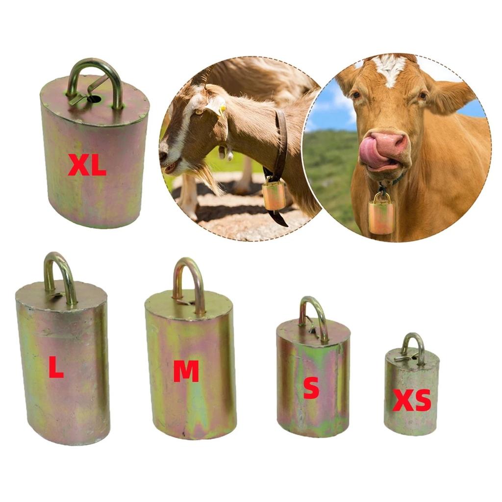 Bauernhof Kupferglocke für Haustier Hundehalsband Anti-Verlust Halskette Bronze Klingelglocken für Kuh Schaf Pferde Geflügel Tier Welpen Zubehör