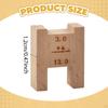 Piano Black Key Height Gauge Measurement Block Compact Sturdy Professional Musical Instrument Repair