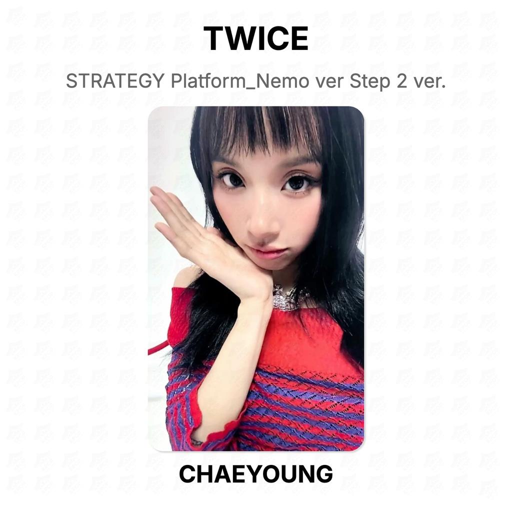 TWICE STRATEGY Platform_Nemo ver Step 2 ver. Official Photocard
