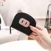 PU Leather Cartoon Pig Multi Card Slot Holder Zipper Coin Purse Soft Touch Clip Wallet for Women Kids Party Use