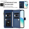 Zipper Leather Case For Iphone SE 2 3 4 2020 2022 2024 X XS XR 6 6S 7 8 Plus 11 12 Mini Pro Max Wallet Cover Casing