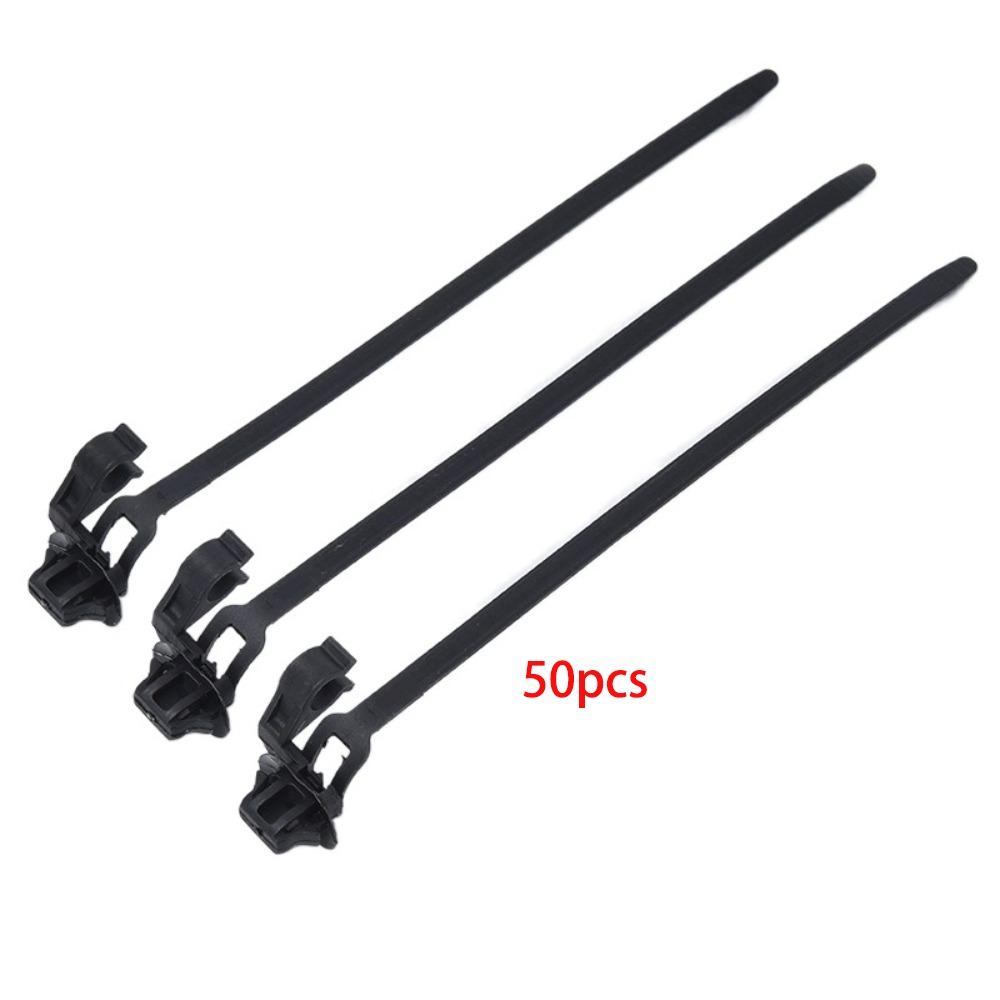 

Практичні Кріпильні Кільця Універсальний Інструмент для Кабельних Стяжок Нова Пряжка для Кабельної Стяжки для Авто Гофрована Труба 50PCS