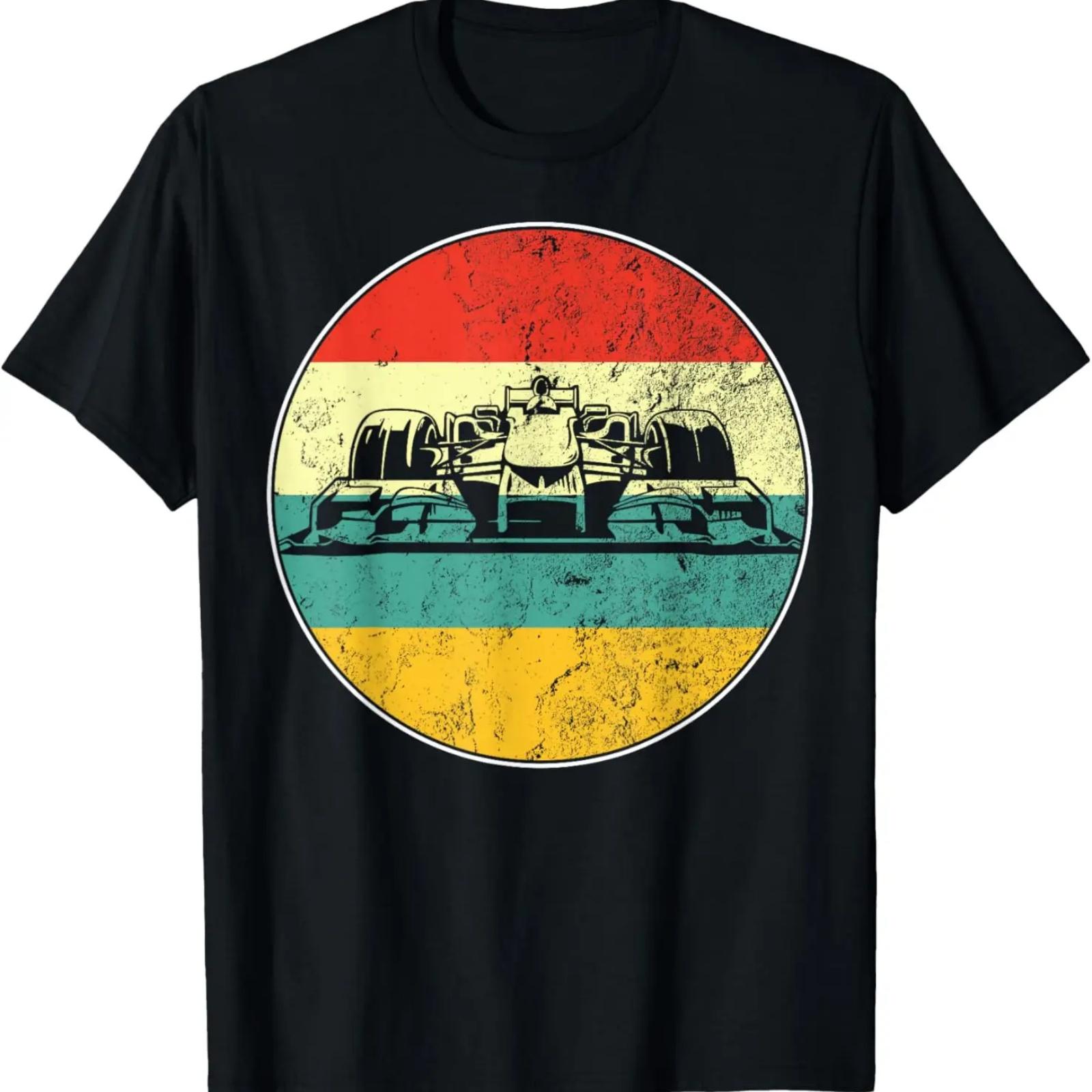 

Formula Racing Car Distressed Vintage Retro 60s 70s 80s T-Shirt XXXXXL чёрный