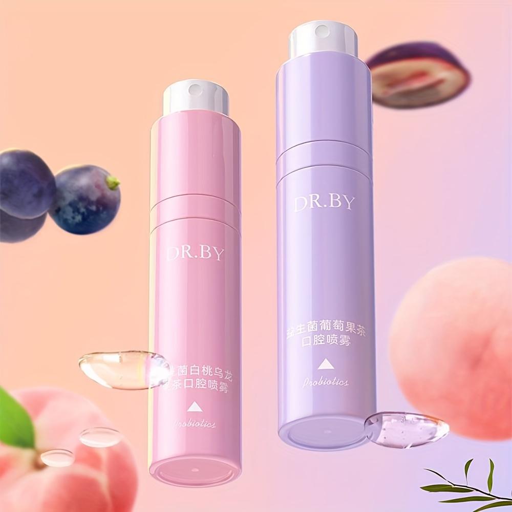 Frischer Atem Probiotischer Traube Weißer Pfirsich Oolong Fruchttee Geschmack Mundspray