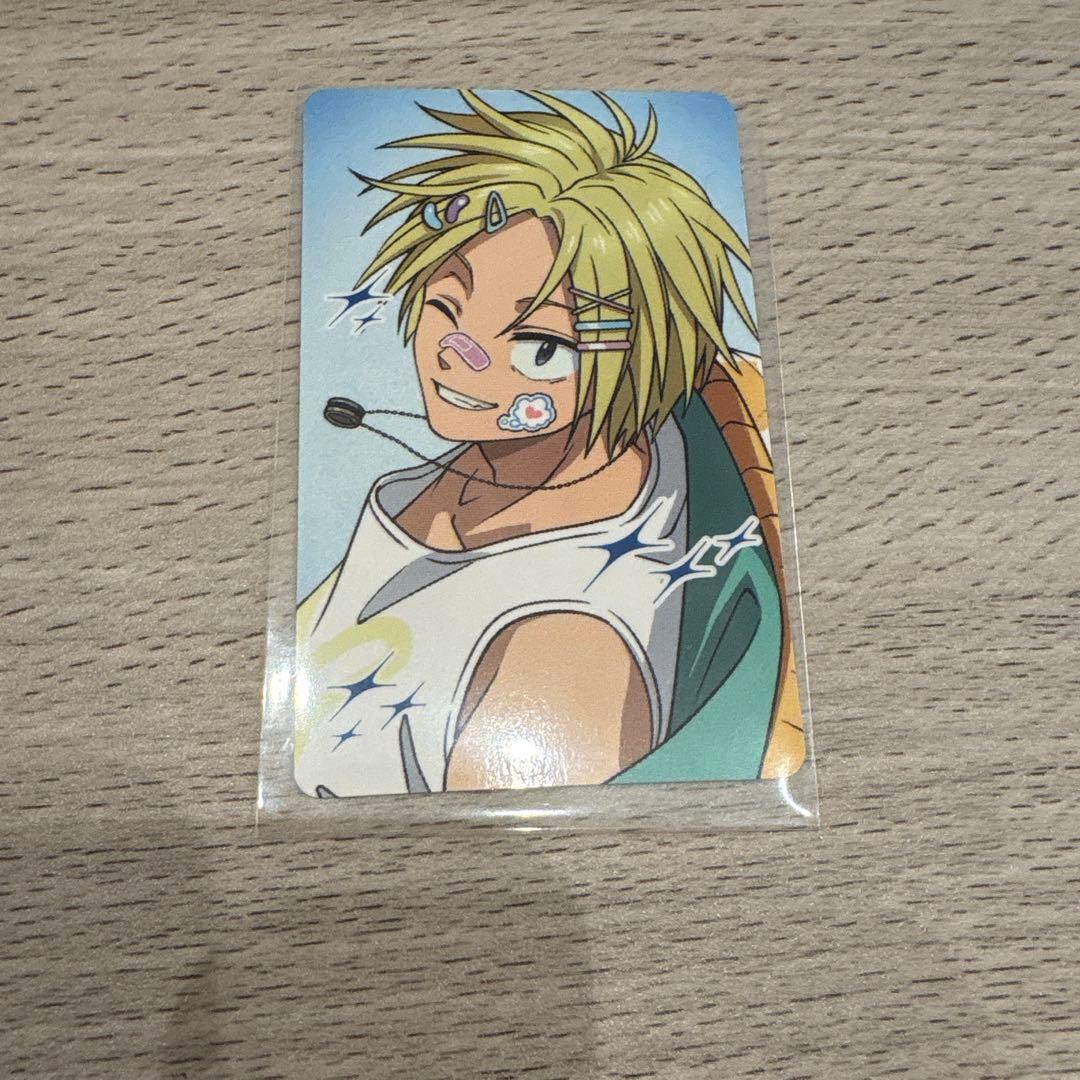 [USED] Sakamoto Days Shin Decora Pop Bonus Illustration Card Asakura Shin