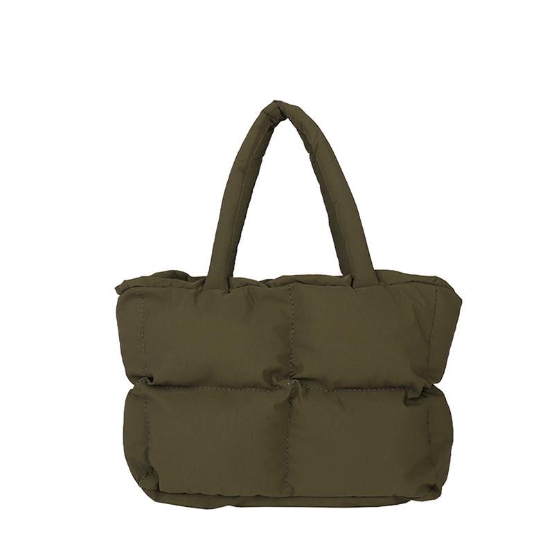 Nylon Large Capacity Tote Bag For Women With Simple Design For Daily Use