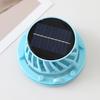USB Rechargeable Solar Fan with Detachable Accessories - Pressure-Sensitive Motor for Strong Wind Power