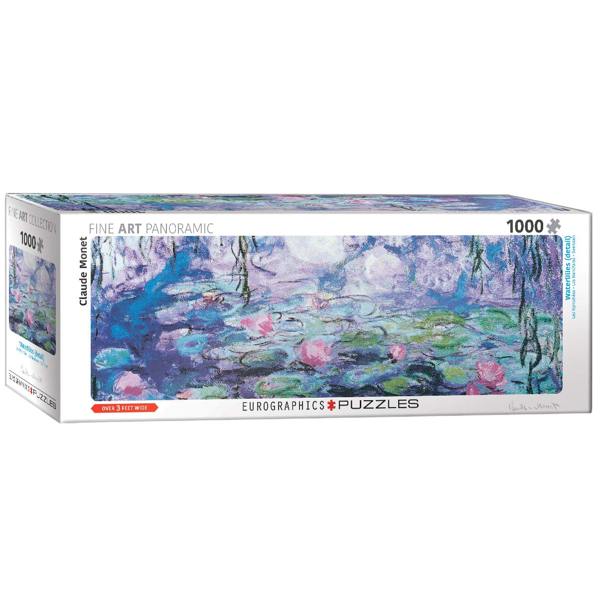

1000 Piece Jigsaw Puzzle Water Lily Claude Monet