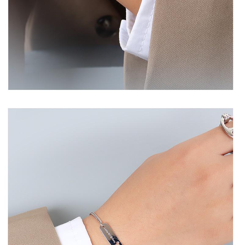 18K Gold Titan Smiley Maus Anhänger Armband - Europäischer & Amerikanischer Stil für Frauen, Weihnachts-Bestie-Geschenk