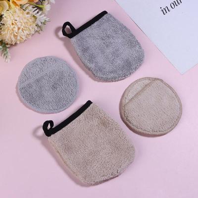 Makeup Remover Cleansing Gloves Reusable Soft Microfiber Face Care Towel Beauty Facial Cleansing Cloth Skin Care