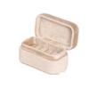 Square Rings Bearer Box Luxury Jewelry Organizer Simple Velvet Rings Holder  Propose
