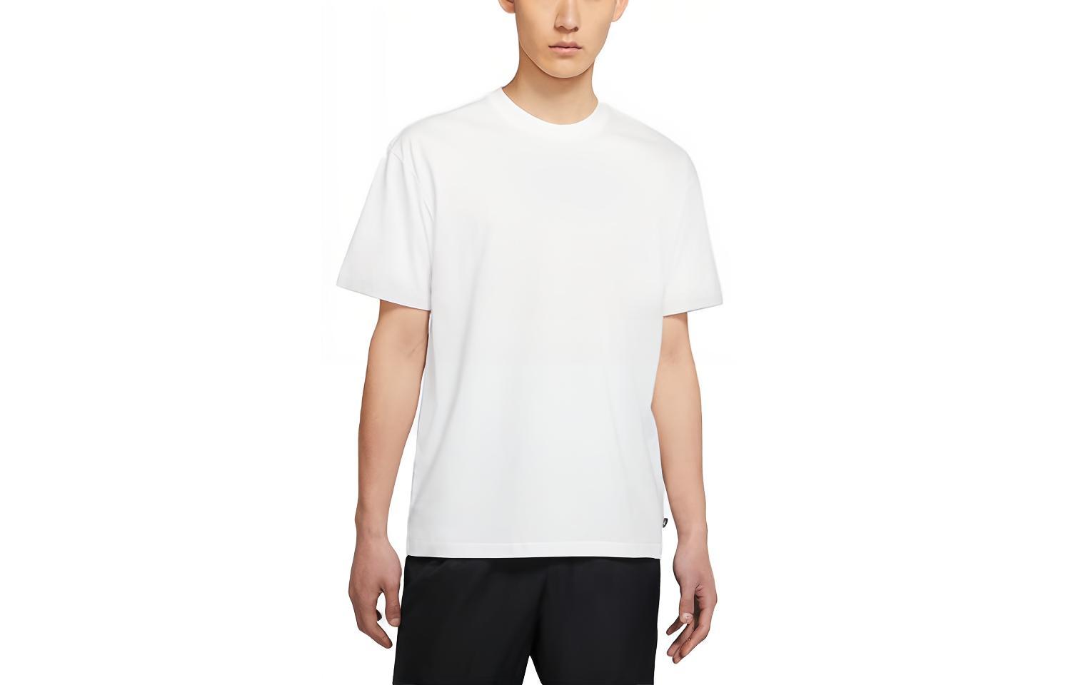 Nike SB T Shirts Men s White Crew Neck Moderate Straight Fit DB9976-100 XXL