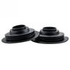 Rubber Headlight Housing Extended Dust Cover Boot Cap 2PCS For HID LED headlight
