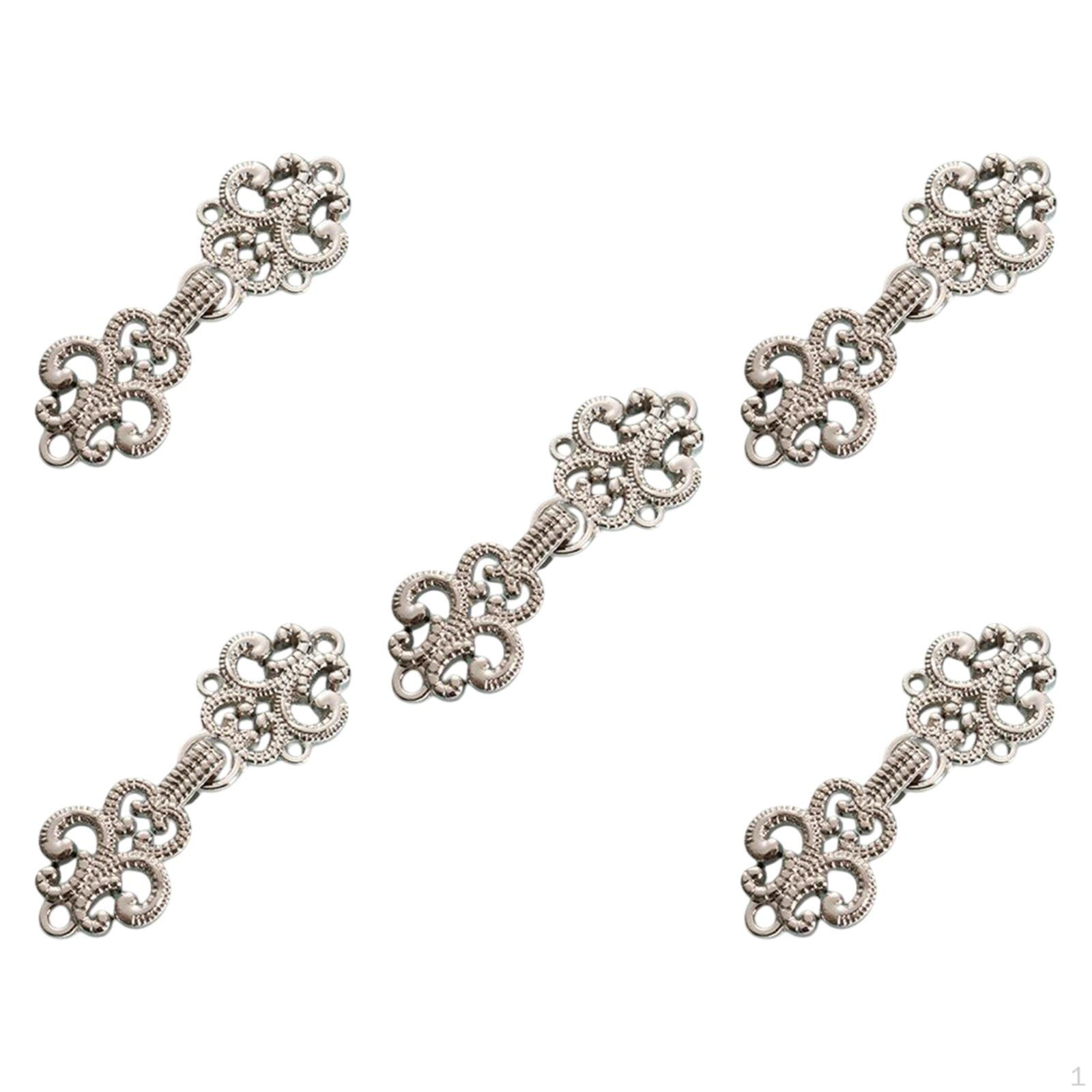 

5 штук застежек-зажимов для платьев, пальто и свитеров