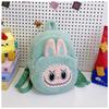 Double Backed Canvas Crossbody, Loose Change Plush Bag, Doll, Children's Backpack