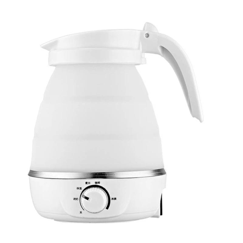 Foldable Water Kettle, Portable Outdoor Travel Water Kettle, Electric Kettle with Adjustable Temperature