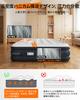 CHILLSUN Air Einzel 350kg Gewicht Camping Luftmatratze mit Elektrischer Hoher Zusätzlicher Aufbewahrungstasche 191cm Lang x 99cm Breit x 40cm Dick Bett, Größe, Kapazität,