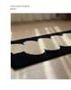 Korean Style Thickened Non-Slip Bathroom Floor Mat with Personalized Letter Flocking - Water-Absorbing Foot Pad/ Carpet