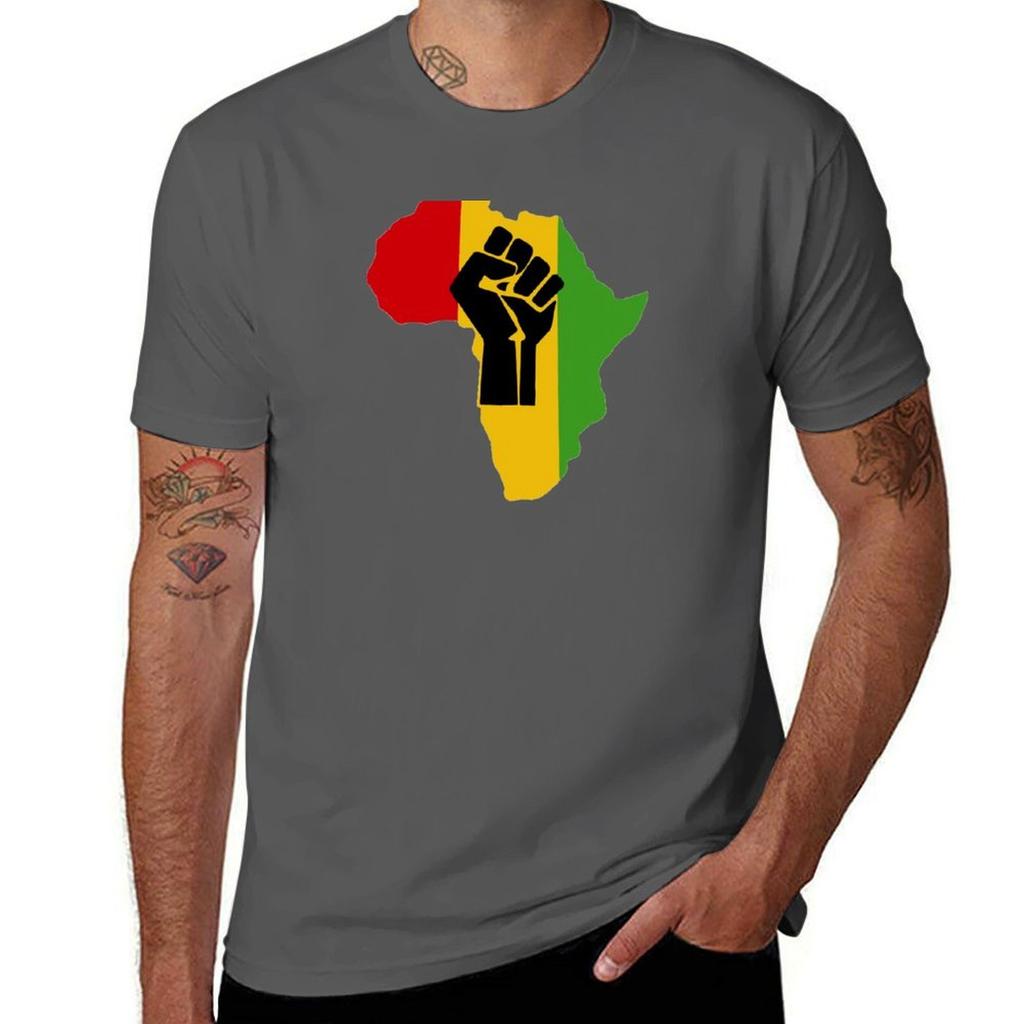 Africa Power TShirt Plus Size Summer Casual TShirt