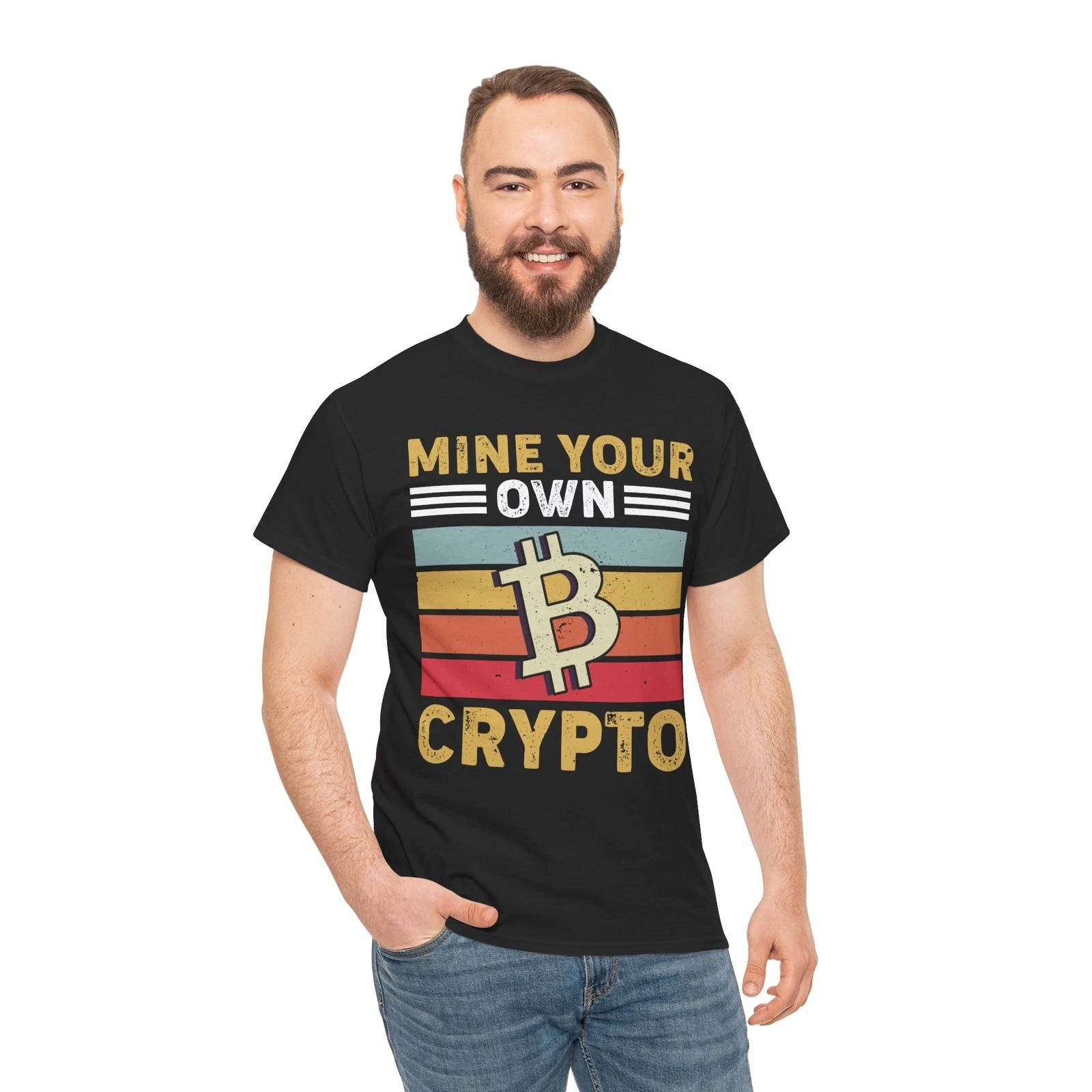 Crypto Freedom T-Shirt – Bitcoin Blockchain Investor HODL Graphic Tee 2XL
