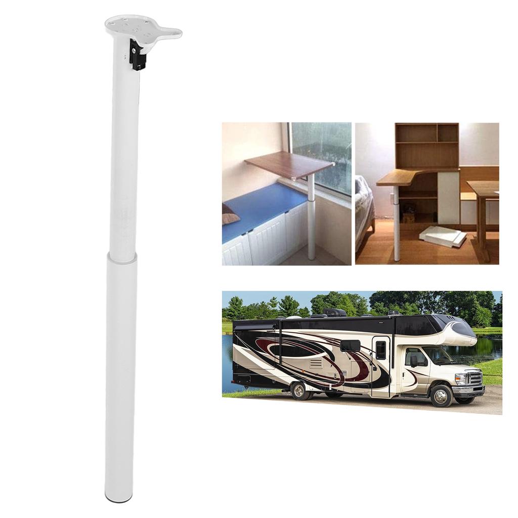 Folding Table Leg 28‑43.3in Height Adjustable Desk Support Stainless Steel for RVs Yachts